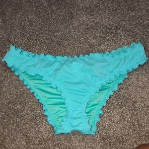 Teal bathing suit bottom